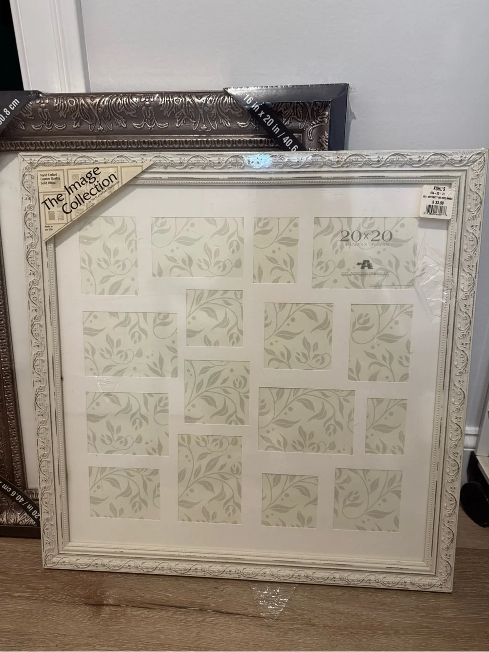 Classic Ornate Picture Frame in Gold-Toned Finish - Home Accents 3 for 30